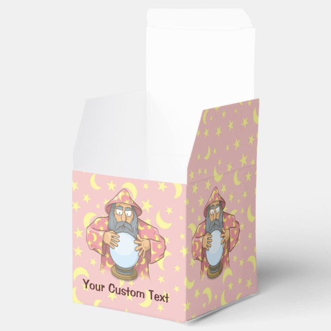 Wizard with Ball Favour Box (Opened)