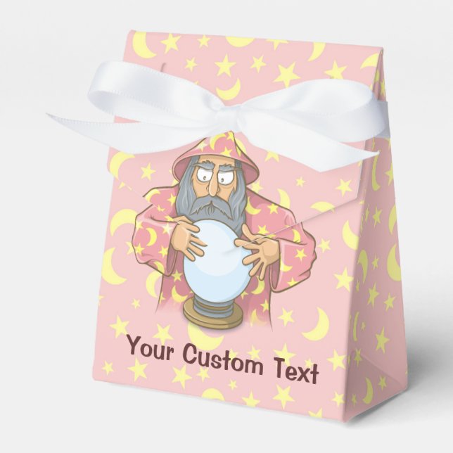 Wizard with Ball Favour Box (Front Side)