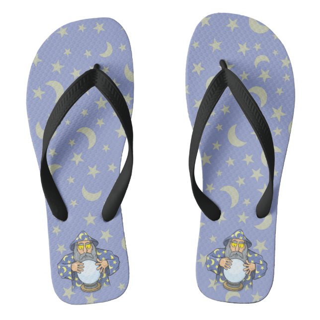 Wizard with Ball Flip Flops (Footbed)