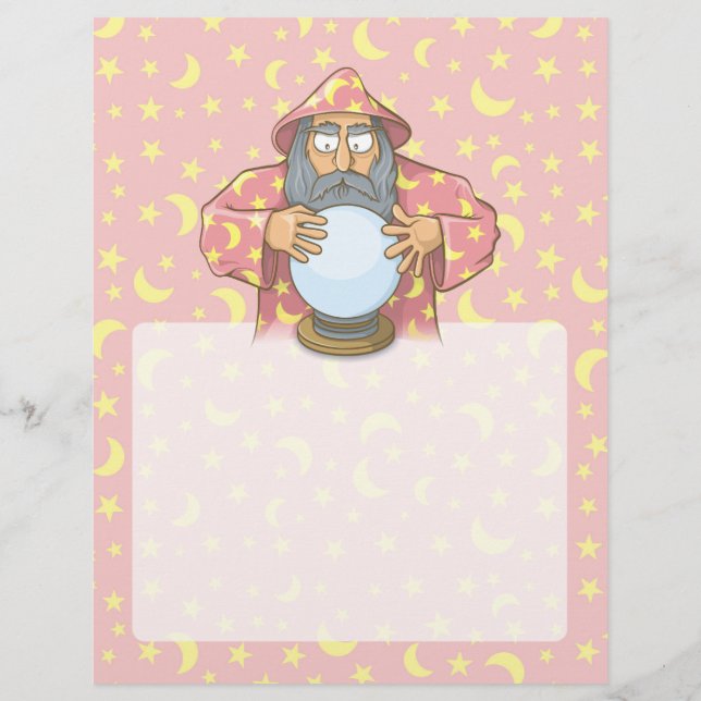 Wizard with Ball Flyer (Back)