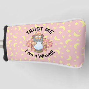 Wizard with Ball Golf Head Cover