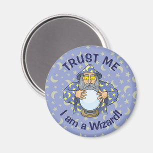 Wizard with Ball Magnet