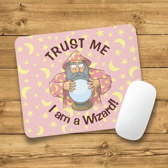 Wizard with Ball Mouse Mat (Creator Uploaded)
