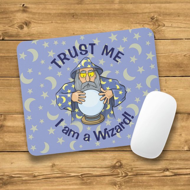Wizard with Ball Mouse Mat (Creator Uploaded)
