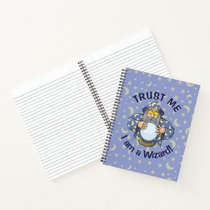 Wizard with Ball Notebook