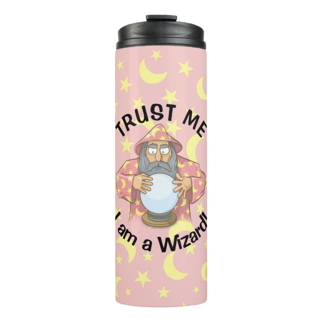 Wizard with Ball Thermal Tumbler (Front)