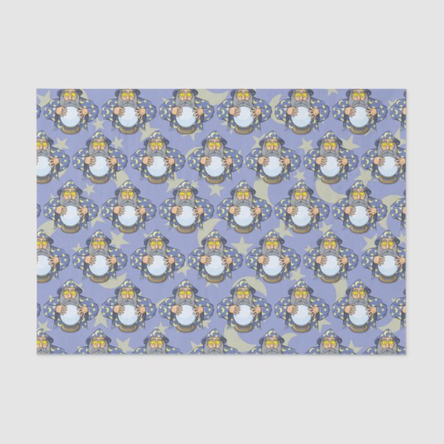 Wizard with Ball Tissue Paper (Front)