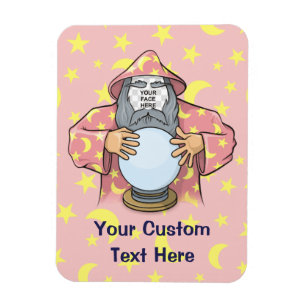 Wizard with your face magnet