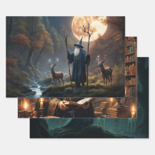 Wizard Wrapping Paper Sheet