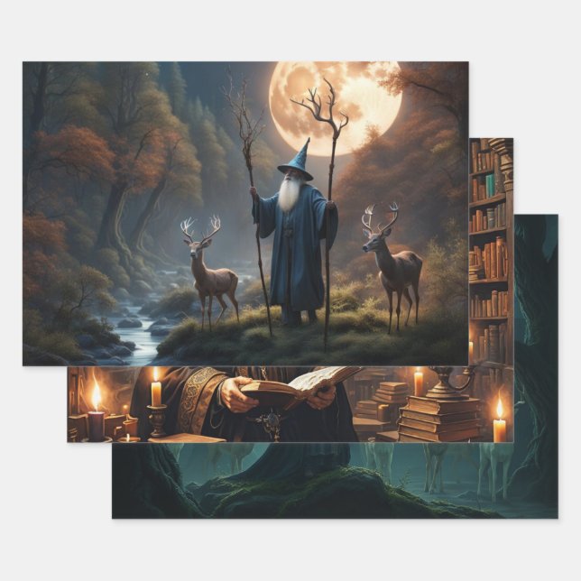 Wizard Wrapping Paper Sheet (Set)
