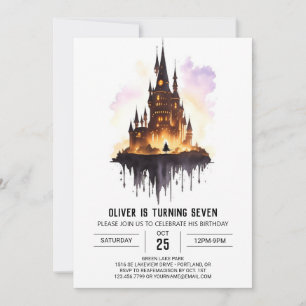 Wizardry and Wonder Birthday Invitation