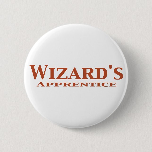 Wizard's Apprentice Gifts 6 Cm Round Badge (Front)