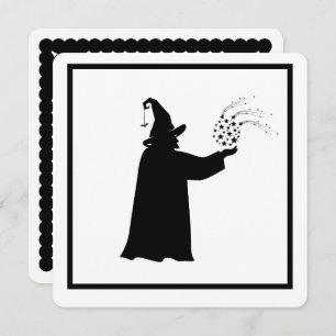 Wizard's Ball Halloween Party Invitation