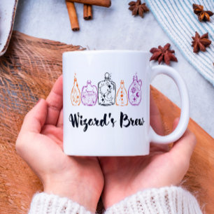 Wizard's Brew Funny Customisable Coffee Mug