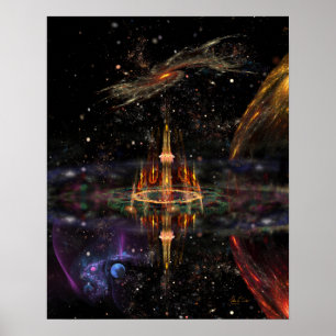 Wizard's Castle (16x20) Poster