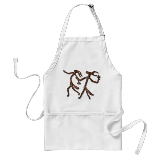Wizards Dance-rust apron (Front)