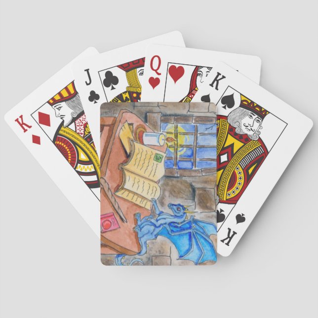 Wizards Keep Playing Cards (Back)