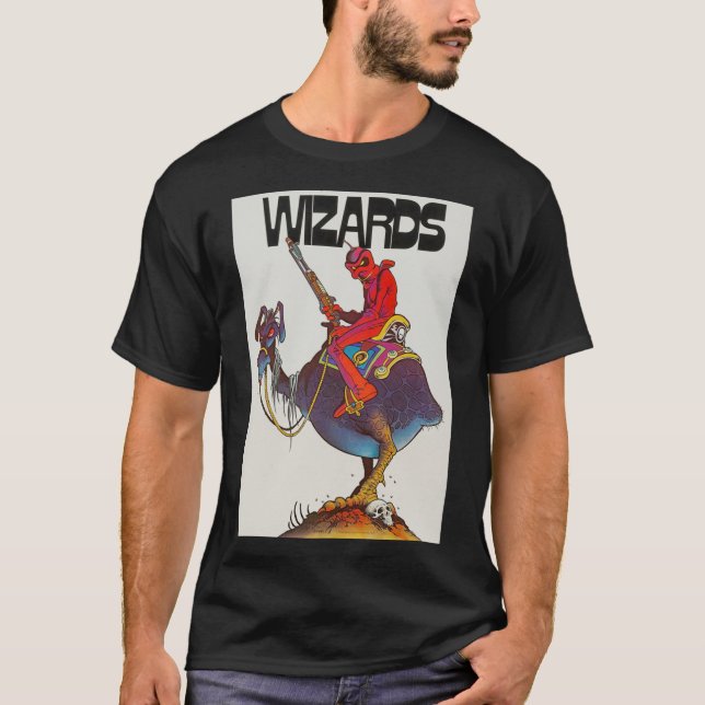 WIZARDS MOVIE POSTER HIGH RESOLUTION SCAN Classic  T-Shirt (Front)
