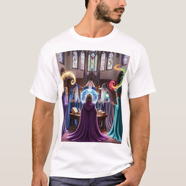 Wizards of the Enchanted Castle T-Shirt (Front)