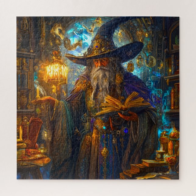 Wizard's Spell Jigsaw Puzzle (Vertical)