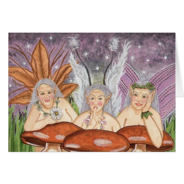 Wize Wimmin Fae Card (Front Horizontal)