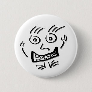 Wizzy Doodle Nut ds - 6 Cm Round Badge