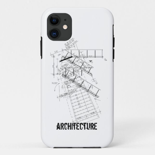 WJ iphone 5 case - architecture (Back)