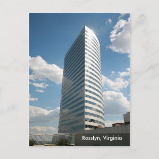 WJLA-TV Building in Rosslyn, Virginia Postcard