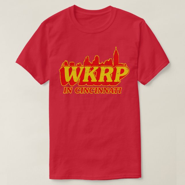WKRP In Cincinnati T-Shirt (Design Front)