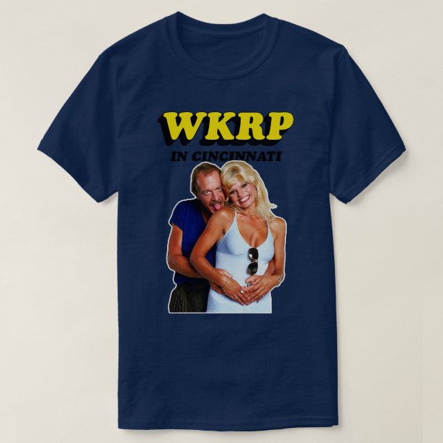 WKRP In Cincinnati T-Shirt (Design Front)