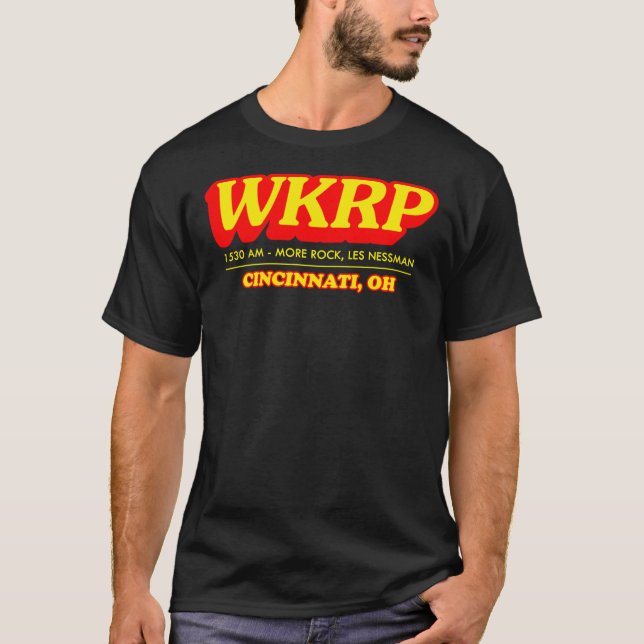 WKRP logo Classic T-Shirt (Front)