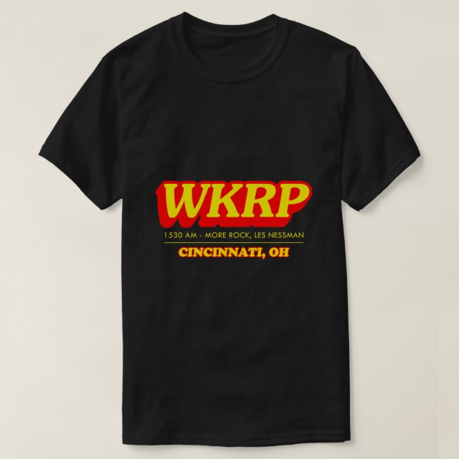 WKRP logo Classic T-Shirt (Design Front)
