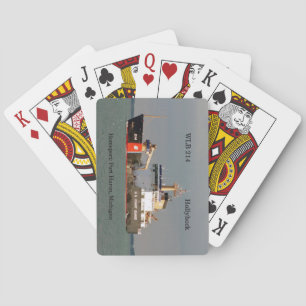WLB 214 Hollyhock playing cards