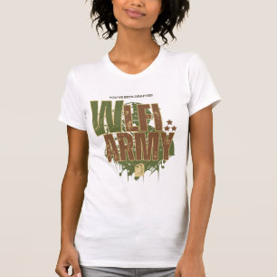 WLFI Army Camo Streetwear for Wealth Warriors T-Shirt