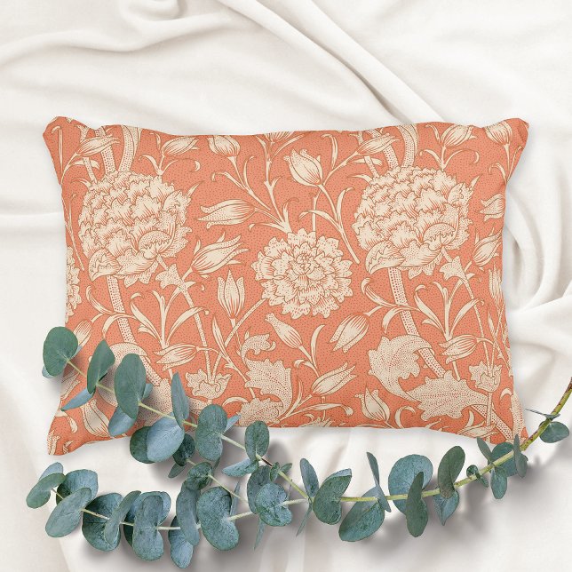 Wlliam Morris Tulips in Peach Decorative Cushion (Creator Uploaded)