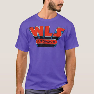 WLS Chicago 80s Rock Radio Station friends friends T-Shirt