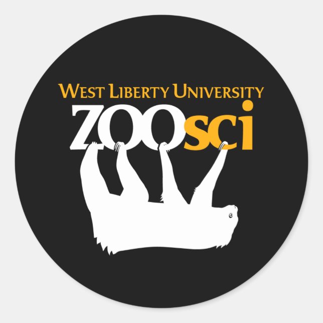 WLU Zoo Science 3" Vinyl Sticker (Front)