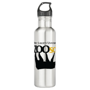 WLU Zoo Science Stainless Steel Water Bottle