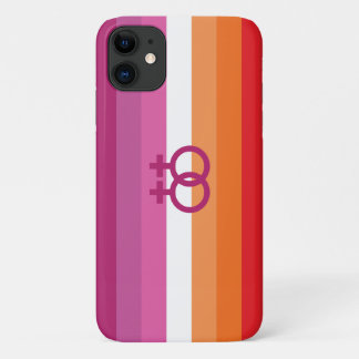 WLW Lesbian Pride Flag iPhone 11 Case