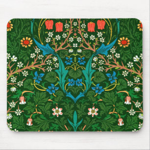 WM Morris Blackthorn Art Nouveau Pattern Mouse Mat