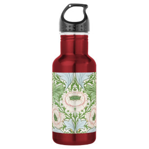 Wm Morris Myrtle Floral Art Nouveau Bright 532 Ml Water Bottle