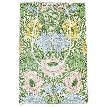 Wm Morris Myrtle Floral Art Nouveau Bright