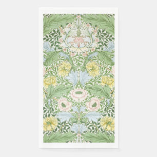 Wm Morris Myrtle Floral Art Nouveau Bright Napkin