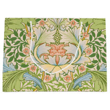 Wm Morris Myrtle Floral Art Nouveau Pastel