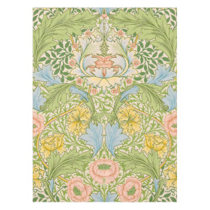 Wm Morris Myrtle Floral Art Nouveau Pastel Tablecloth