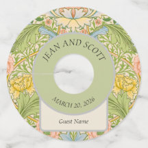Wm Morris Myrtle Floral Art Nouveau Pastel