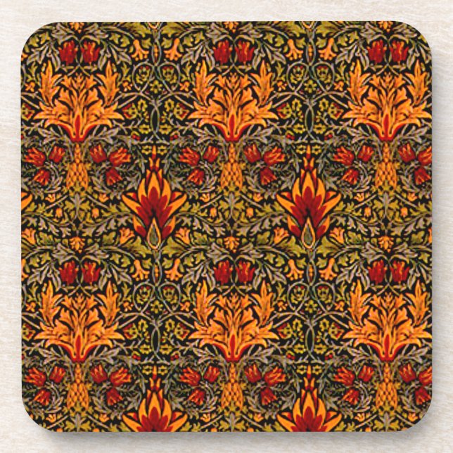 Wm. Morris Saturated Coaster (Front)