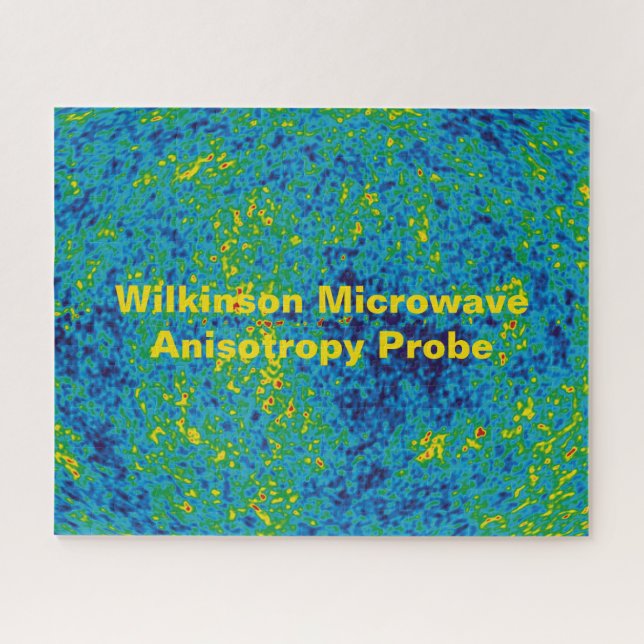 WMAP Microwave Anisotropy Probe Universe Map Jigsaw Puzzle (Horizontal)
