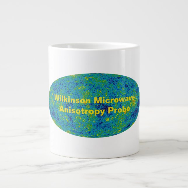 WMAP Microwave Anisotropy Probe Universe Map Large Coffee Mug (Front)