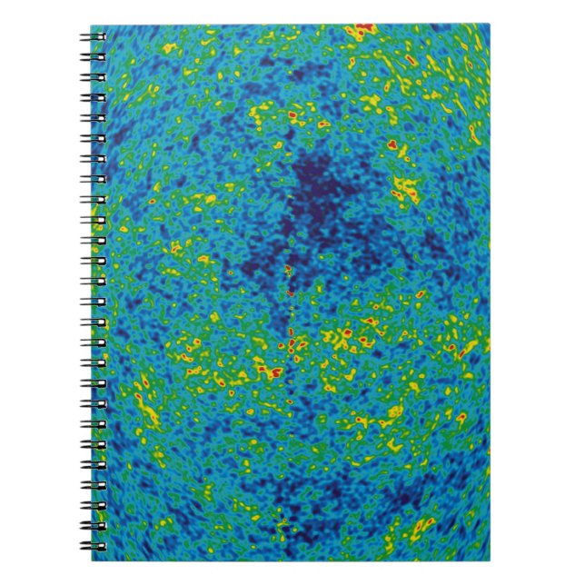 WMAP Microwave Anisotropy Probe Universe Map Notebook (Front)
